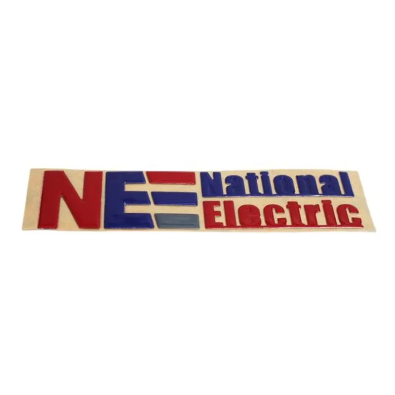3D Soft Emblem Sticker