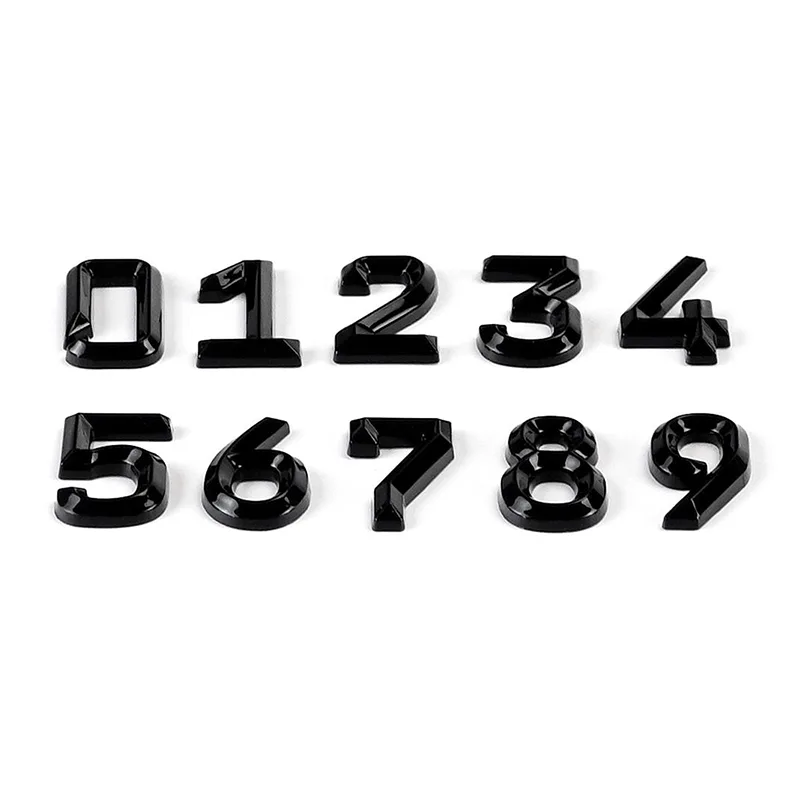 ABS Number Badge
