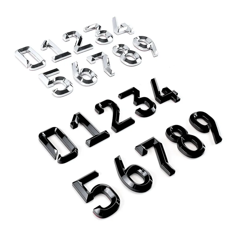ABS Number Badge