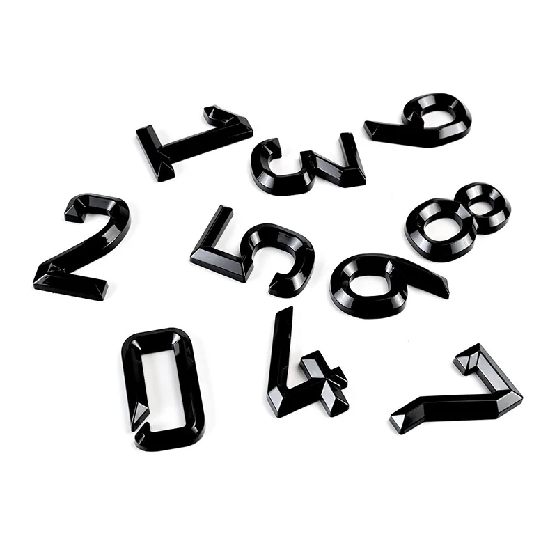 ABS Number Badge