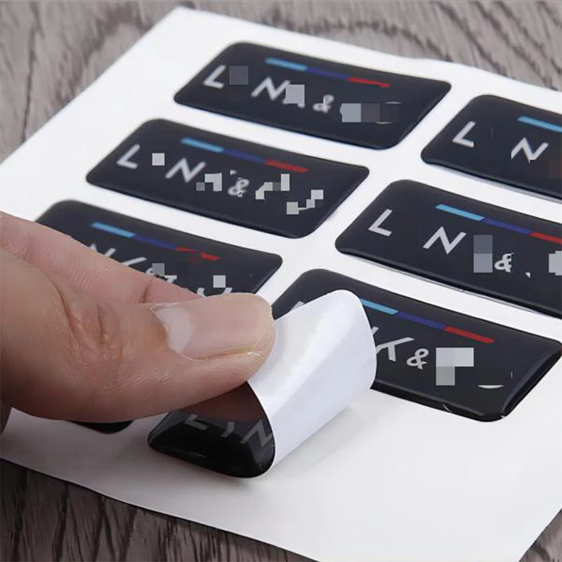 Epoxy Resin Sticker With Self-adhesive