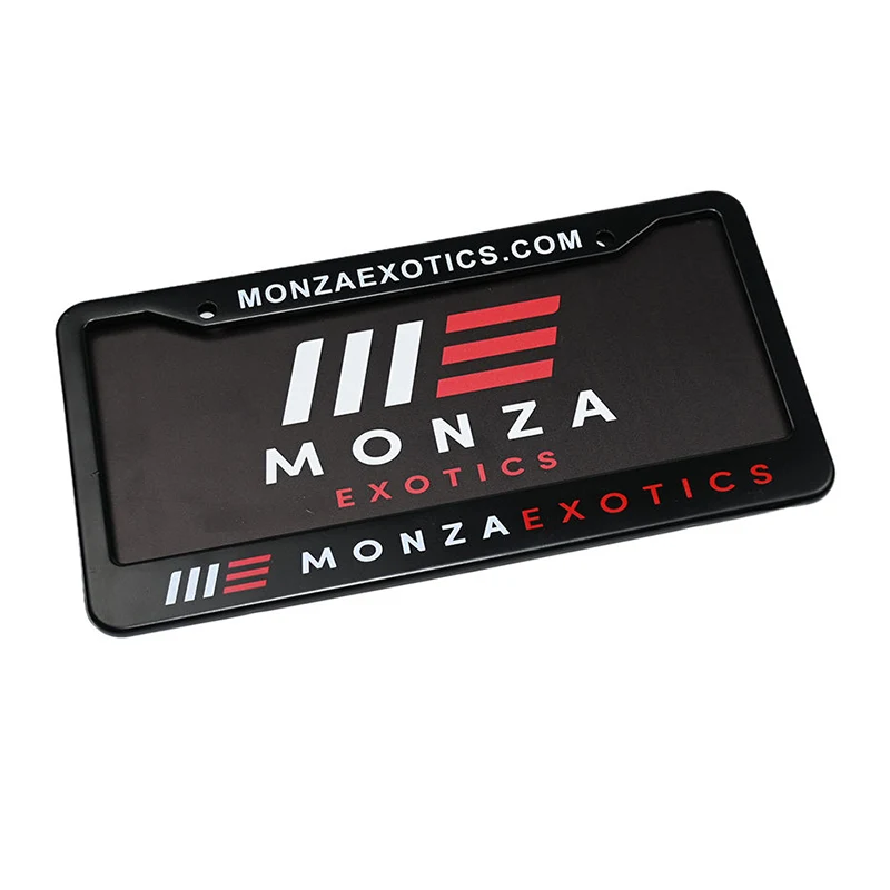 Logo Printed Car License Plate Frame